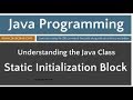 Static Initialization blocks and Constructor-Java Program Execution Flow Basic Simple