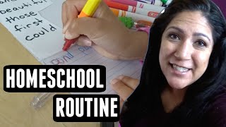 Our Homeschool Routine