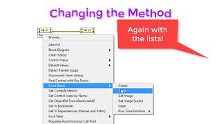 Change the Class and Method of Invoke and Property Nodes (LabVIEW Quick Drop Shortcut)