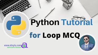 Python MCQ Question - for loop