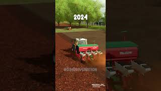 1960s vs 2024 🚜 Farming Simulator 22 #shorts #fs22 #farming #trator #g29 #logitechg29 #colheita