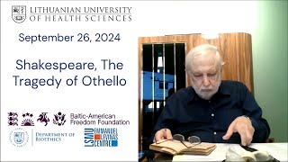 Lecture 4: Shakespeare, The Tragedy of Othello