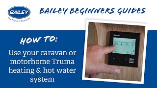 How to use your caravan or motorhome Truma heating and hot water system