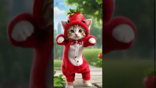 Funny Cat Dance 💃 #cats #pets #catslover