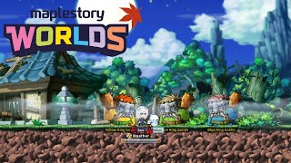 Defeating The King Goblins and Restoring Korean Folk Town | Maplestory Worlds: Artale part 49