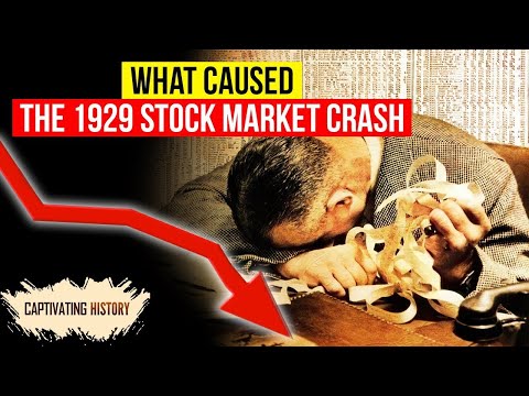 What was the outcome of the stock market crash of October 1929 quizlet?