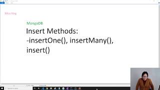 MongoDB - Insert Methods: insertOne(), insertMany(), insert()