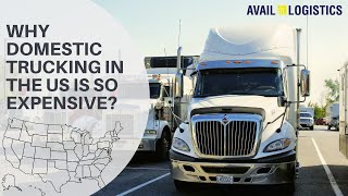 Drayage cost: Why is domestic trucking in the US so expensive?