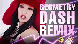 BLACKPINK - ‘Shut Down’ (Geometry Dash Remix) M/V
