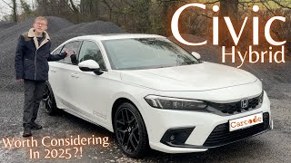 Honda Civic Hybrid Review 2025, I Put The Award-Winning Hybrid To The Test (UK)(4K) | Carcode