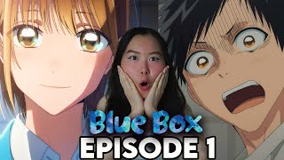 PEAK ROMANCE!💘 Blue Box Episode 1 REACTION