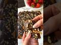 Viral ”Snickers” Date Bark🤩 #easyrecipes #easydessert #viralrecipe