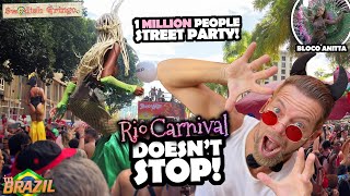 Rio Carnival Final Party: 1 million people on the street! | BLOCO DA ANITTA 2024💃🎶