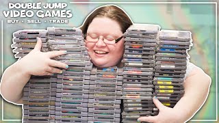 We bought TONS of GAMECUBE, NES, & SNES Games! | DJVG