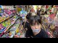 【学校前】創業92年（昭和4年）大人気の駄菓子屋さんへ‼youtube初登場❣️︎レトロ満載‼︎ 凄すぎる　孫とゆく駄菓子屋加古川市へ遠征 学校前 japanese candystore