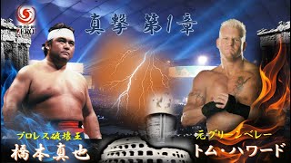 【橋本真也 vs トム・ハワード】破壊王プロレス　真撃　プロレス試合結果　プロレス対抗戦 　2001.6.14 大阪城ホール