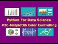 Matplotlib Color Controlling #20