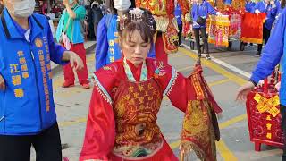 三太子以燃香洗身/太子女乩/天上聖母四聖媽/神轎參禮～新營太子宮進香團（三芝慈航宮）