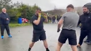 Irish Traveller bare knuckle fighting/boxing.