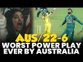 Worst Powerplay By Australia | Pakistan vs Australia | PCB | MA2L
