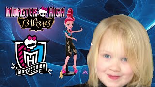 Monster high Gigi doll 13 wishes unboxing and play