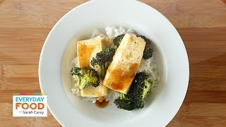 Soy-Maple Broiled Tofu -  Everyday Food with Sarah Carey