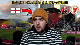 ENGLISH FAN EXPERIENCES INSANE IRISH ULTRAS!!! Bohemian vs. St Patrick's Athletic | Matchday Vlog
