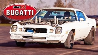 Junkyard BUGATTI - FOUR Turbos!?