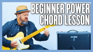 Your Very First Guitar Power Chord Lesson