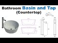 Create Basin and Tap (Countertop) Revit Family