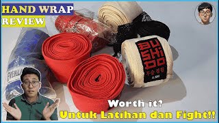 Untuk Latihan dan Bertarung Wajib Punya❗❗Review Boxing Hand Wrap❗ #review #tutorial