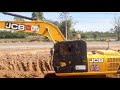 รถขุดสายพันธุ์อังกฤษ jcb js205sc มาดูกาทำงาน งานขยายสี่เลน ชมไป บ่นไป excavator ep.7912