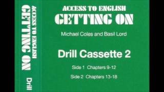 Access to English (New edition, 1984) - 2 - Getting on - Drill cassette 2 - for units 9 -16 - audio