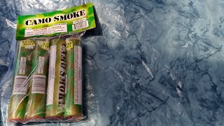 CAMO SMOKE STICKS! no name fireworks #camosmoke #Whitesmoke #fireworks