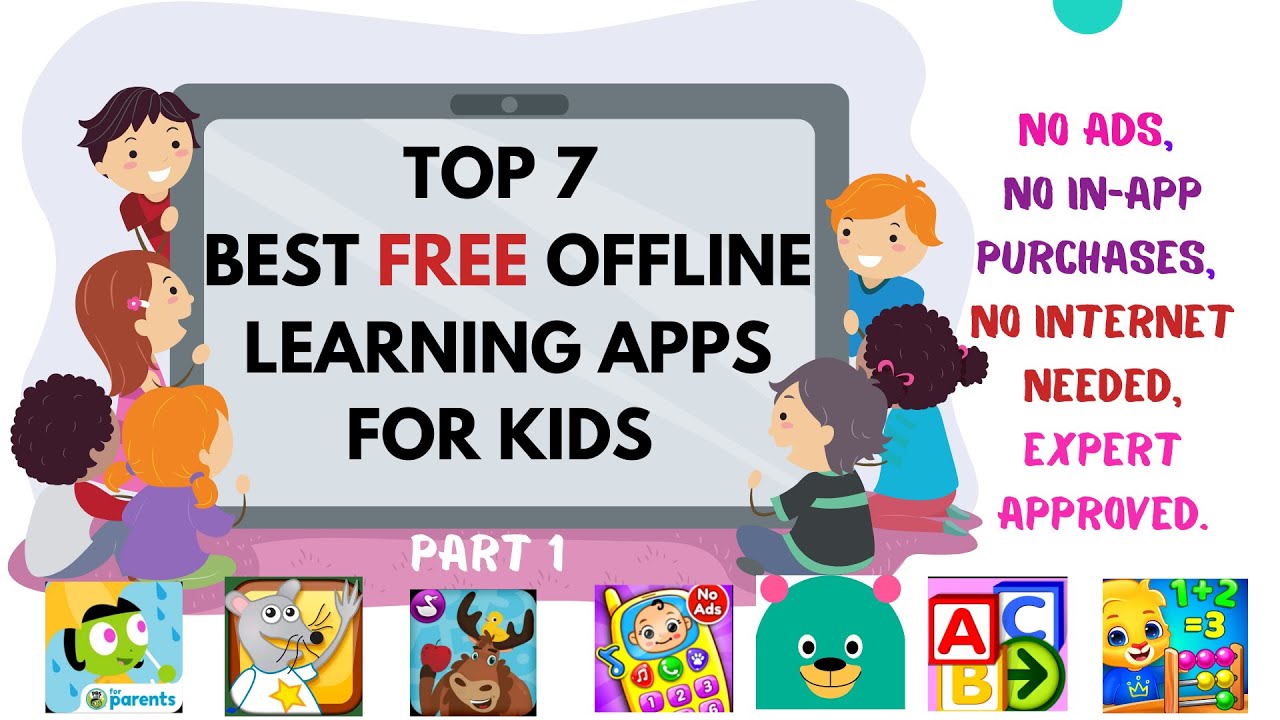 Top Best Free Educational Apps For Kids|Offline FREE Android/Ipad ...