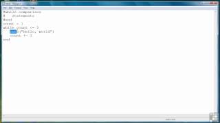 Ruby Programming Tutorial | While Loops