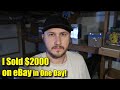 I Sold $2000 on eBay in One Day!  What's Sold on eBay?