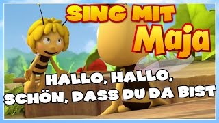 Sing mit der Biene Maja! ✿ Hallo, hallo, schön, dass du da bist! ✿