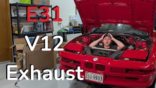 E31 850i Header Installation - Project Shoreline Part 3