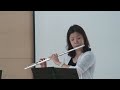 제1회 뮤즈 향상음악회 1부 flute