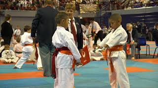 JKA Karate Orange Belt Kumite