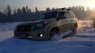 Toyota LC Prado 150 off road snow \u0026 mud