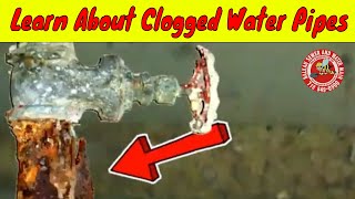 See CORRODED Galvanized Water Pipes! You Don't Want To Drink Water From This!!!