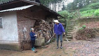 幺叔今天像捡了金子，走路都在跳舞，幺妈脸上笑开了花【农村幺妈】