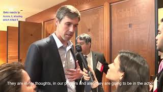 Beto reacts to Aurora, IL shooting