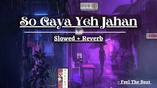 So Gaya Yeh Jahan (Slowed + Reverb)  - Madhuri Dixit, Anil Kapoor| Tezaab| Feel The Beat