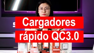 Cargadores rapido QC3.0 para celulares