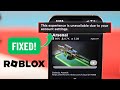 Fixed: This Experience Is Unavailable Due To Your Account Settings on Roblox Mobile!