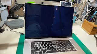 MacBook Pro 2019 16 A2141 画面表示しない故障修理