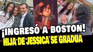 JESSICA NEWTON SE EMOCIONA EN LA GRADUACIÓN DE SU HIJA MENOR ¡AHORA BOSTON!